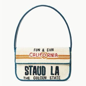 STAUD BEADED TOMMY BAG LA Los Angeles Limited Collection